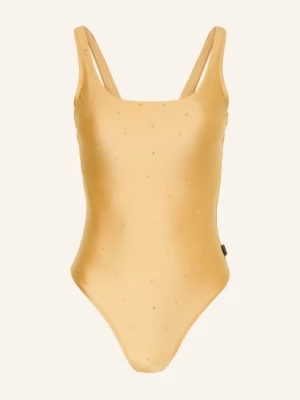 Obrázek produktu Goldbergh Plavky Breezea S Ozdobnými Kamínky zlatá