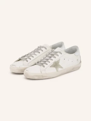 Obrázek produktu Golden Goose Sneakersy Super-Star krémová / stříbrná