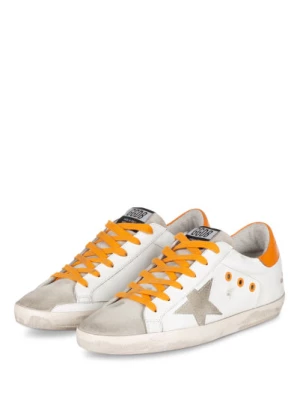 Obrázek produktu Golden Goose Sneakersy Super-Star světle šedá / bílá / oranžová