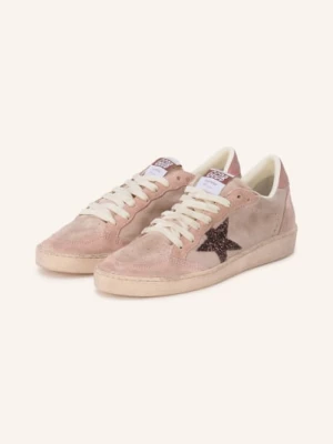 Obrázek produktu Golden Goose Tenisky Ball Star S Ozdobnými Kamínky růžová / světle šedá