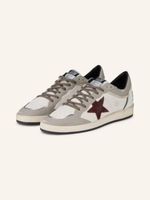 Obrázek produktu Golden Goose Tenisky Ball Star šedá / tmavě červená / bílá