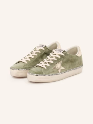 Obrázek produktu Golden Goose Tenisky Hi Star khaki / stříbrná