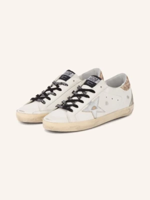 Obrázek produktu Golden Goose Tenisky Super-Star bílá / stříbrná / béžová