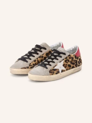 Obrázek produktu Golden Goose Tenisky Super-Star šedá / velbloudí / tmavě červená
