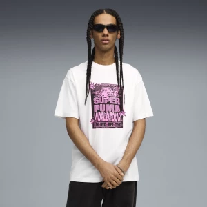 Obrázek produktu Graphic SUPER PUMA World Tour Relaxed Tee Men, Clothing, White,