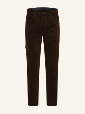 Obrázek produktu Grasegger Cargové Kalhoty Turin Slim Fit Ze Sametu tmavě hnědá