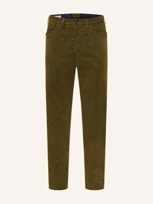 Obrázek produktu Grasegger Klasické Kalhoty Turin Slim Fit Z Manšestru tmavě zelená
