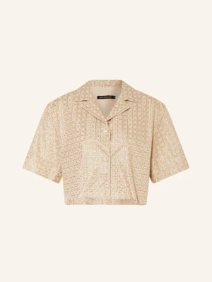 Obrázek produktu Greek Archaic Kori Cropped Halenka Cross S Třpytivou Přízí béžová / zlatá