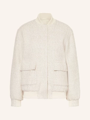 Obrázek produktu Guess Blouson Z Buklé Perinne S Třpytivou Přízí režná / béžová / stříbrná