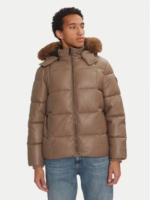 Obrázek produktu Guess Bunda z imitace kůže M4BL33 WGJB0 Hnědá Regular Fit