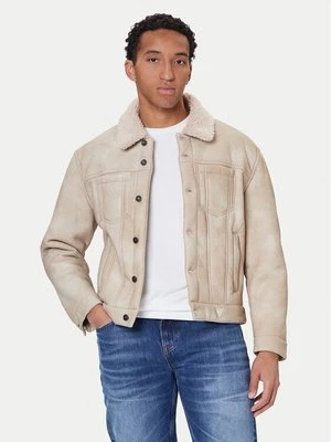 Obrázek produktu Guess Bunda z imitace kůže M5BL0I W2500 Béžová Regular Fit