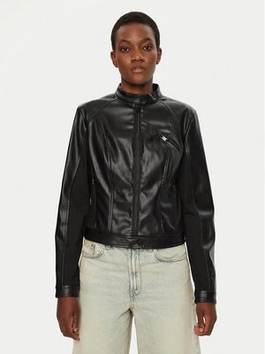 Obrázek produktu Guess Bunda z imitace kůže W4YL04 WE480 Černá Regular Fit