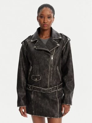 Obrázek produktu Guess Bunda z imitace kůže W5YL04 WHDI0 Šedá Regular Fit