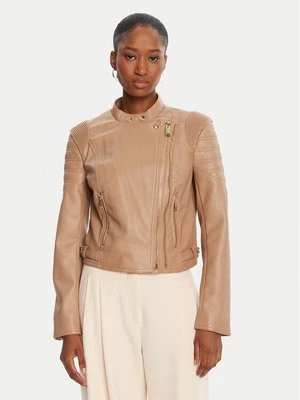 Obrázek produktu Guess Bunda z imitace kůže W5YL1 9WHDS0 Béžová Regular Fit