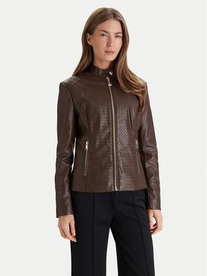 Obrázek produktu Guess Bunda z imitace kůže W6RL52 WL850 Hnědá Regular Fit