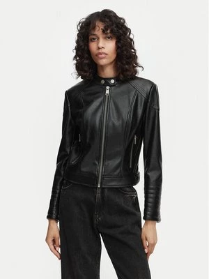 Obrázek produktu Guess Bunda z imitace kůže W6YL25 W2914 Černá Regular Fit