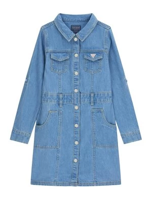 Obrázek produktu Guess Džínové šaty J6RK32 D4EU0 Modrá Regular Fit