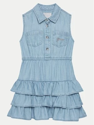 Obrázek produktu Guess Džínové šaty K5RK19 D3X30 Modrá Regular Fit