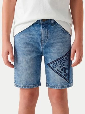 Obrázek produktu Guess Džínové šortky L6GD18 D41E0 Modrá Regular Fit