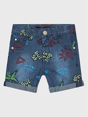 Obrázek produktu Guess Džínové šortky N3GD07 WFGE0 Modrá Regular Fit