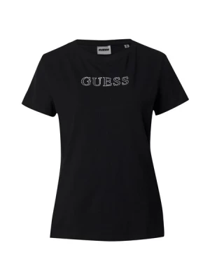 Obrázek produktu GUESS Funkční tričko 'Briana'  černá / stříbrná