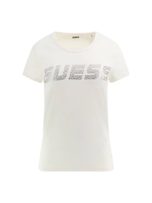Obrázek produktu GUESS Funkční tričko 'KIARA'  stříbrná / bílá