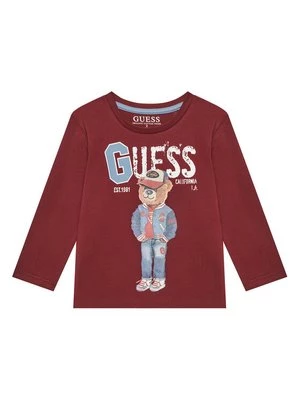 Obrázek produktu Guess Halenka N5YI23 K8HM4 Bordó Regular Fit