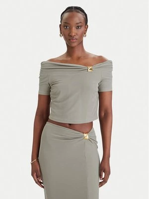 Obrázek produktu Guess Halenka W6GP12 K2935 Khaki Regular Fit