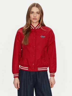 Obrázek produktu Guess Jeans Bunda bomber W5RL43 WHAA2 Červená Regular Fit