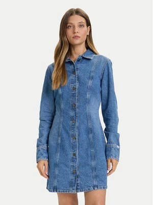 Obrázek produktu Guess Jeans Džínové šaty W5BK48 D5M48 Modrá Slim Fit