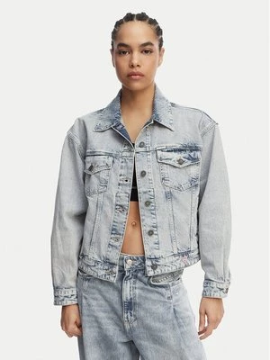 Obrázek produktu Guess Jeans Jeansová bunda W6GN56 D5M57 Modrá Oversize