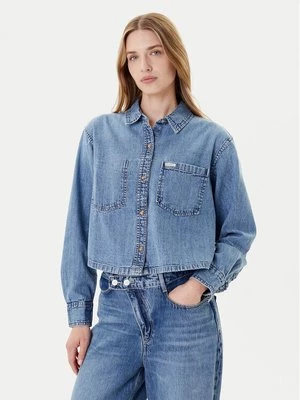Obrázek produktu Guess Jeans Košile W5YH0D D5M86 Modrá Regular Fit