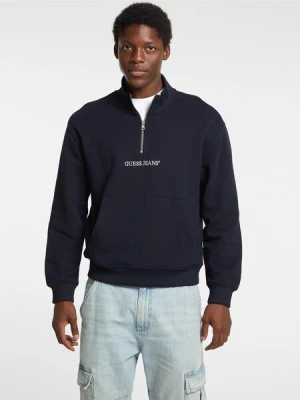 Obrázek produktu GUESS JEANS Mikina  tmavě modrá / bílá