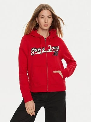 Obrázek produktu Guess Jeans Mikina W4BQ03 KC811 Červená Regular Fit