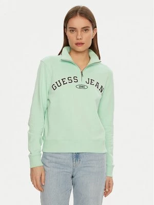 Obrázek produktu Guess Jeans Mikina W5RQ25 K68I4 Zelená Regular Fit