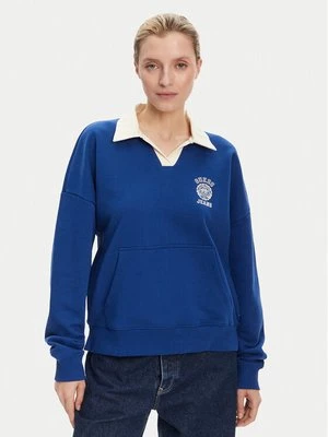 Obrázek produktu Guess Jeans Mikina W5YQ16 K68I4 Modrá Oversize