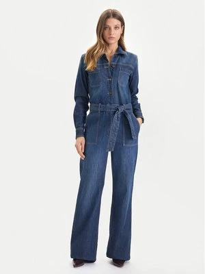 Obrázek produktu Guess Jeans Overal W5BD97 D0026 Tmavomodrá Wide Leg