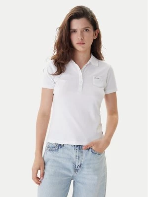 Obrázek produktu Guess Jeans Polokošile W5GP73 KCYR1 Bílá Regular Fit