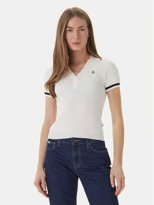 Obrázek produktu Guess Jeans Polokošile W6GRZ1 Z3P32 Krémová Slim Fit