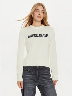 Obrázek produktu Guess Jeans Svetr W4BR10 Z3HM1 Bílá Regular Fit