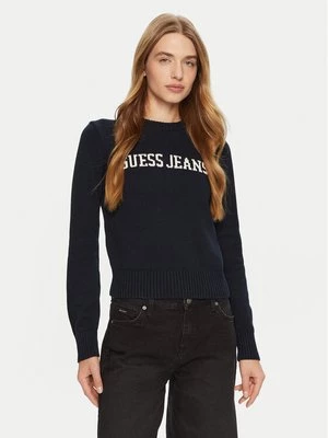 Obrázek produktu Guess Jeans Svetr W4BR10 Z3HM1 Modrá Regular Fit