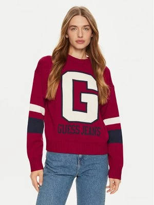 Obrázek produktu Guess Jeans Svetr W4BR11 Z3HN2 Červená Regular Fit