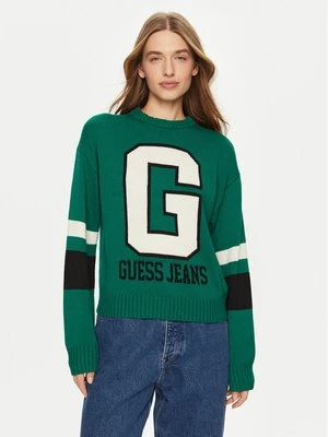 Obrázek produktu Guess Jeans Svetr W4BR11 Z3HN2 Zelená Regular Fit
