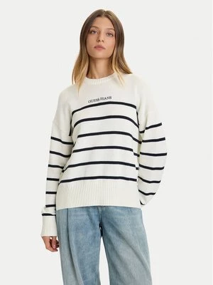 Obrázek produktu Guess Jeans Svetr W5BR03 Z3HM1 Écru Relaxed Fit