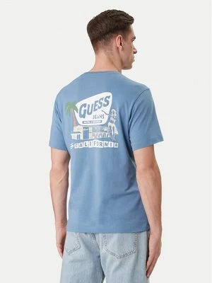 Obrázek produktu Guess Jeans T-Shirt M6GIC0 K8HM0 Modrá Regular Fit