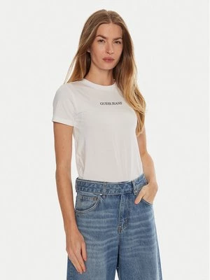 Obrázek produktu Guess Jeans T-Shirt W4YI01 J1314 Bílá Slim Fit