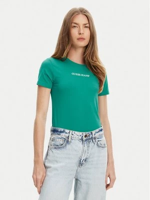 Obrázek produktu Guess Jeans T-Shirt W4YI01 J1314 Zelená Slim Fit