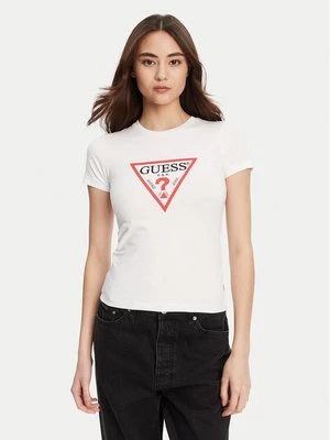 Obrázek produktu Guess Jeans T-Shirt W4YI04 J1314 Bílá Regular Fit