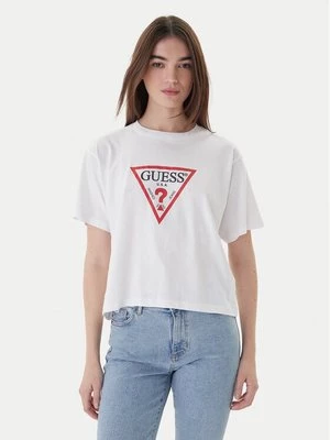 Obrázek produktu Guess Jeans T-Shirt W4YI73 K8HM0 Bílá Boxy Fit