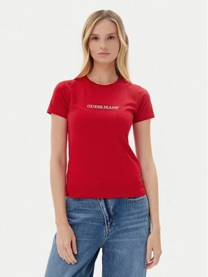 Obrázek produktu Guess Jeans T-Shirt W5RI4 2K8HM0 Červená Regular Fit